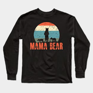 Mama bear mothers day gift Long Sleeve T-Shirt